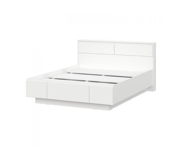 Модульная система "Одри" Кровать двойная (1,6х2,0) серия 3 Белый