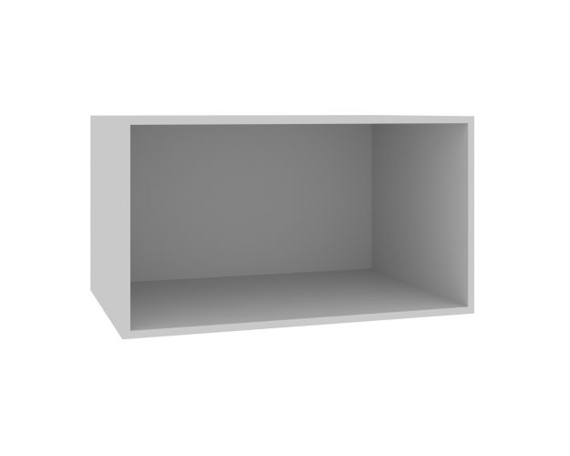 Ройс ГВПГСФ 800 Шкаф верхний горизонтальный высокий (Маус софт/корпус Серый)