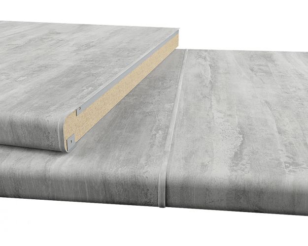 Планки для столешниц соединительные Stromboli grey Планки для столешниц соединительные Stromboli grey