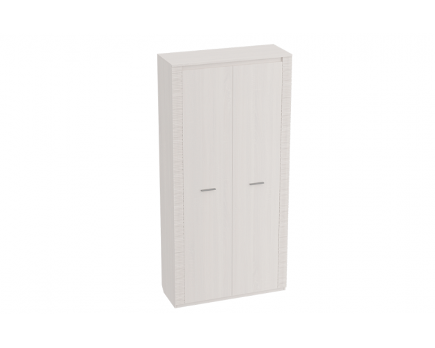 Шкаф 2-дверный Элана Бодега белая
