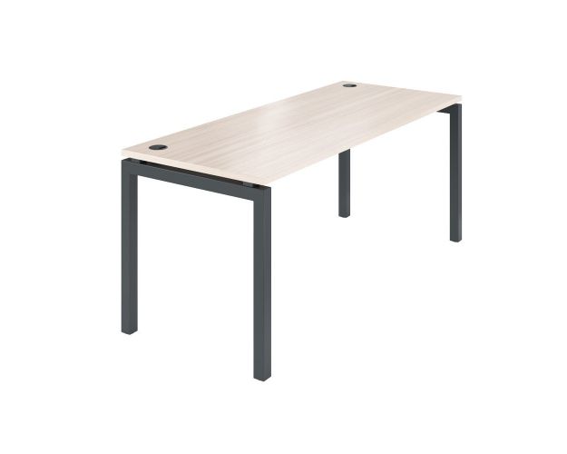 Стол на металлокаркасе АМ-005 Ясень шимо Стол на металлокаркасе АМ-005 Ясень шимо