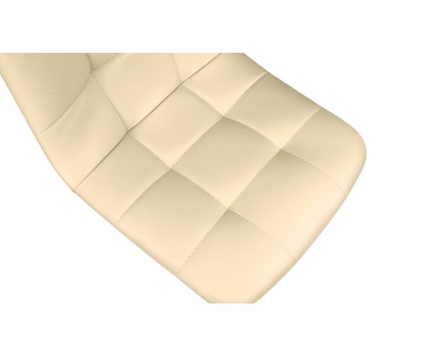 Стул «Райс» К3 Черный муар/Кож.зам Polo Cream