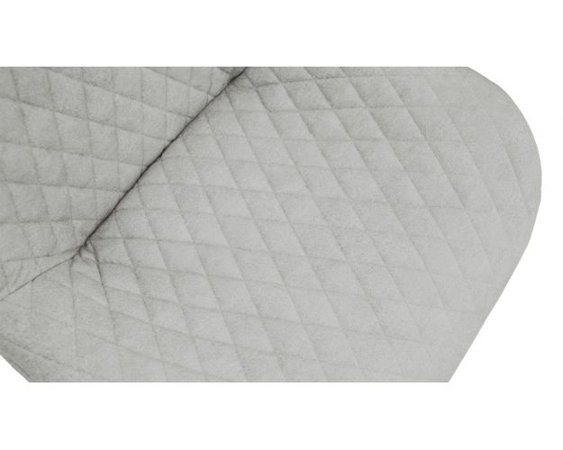 Стул «Оливер» К1С Черный муар/Микровелюр Duna Silver