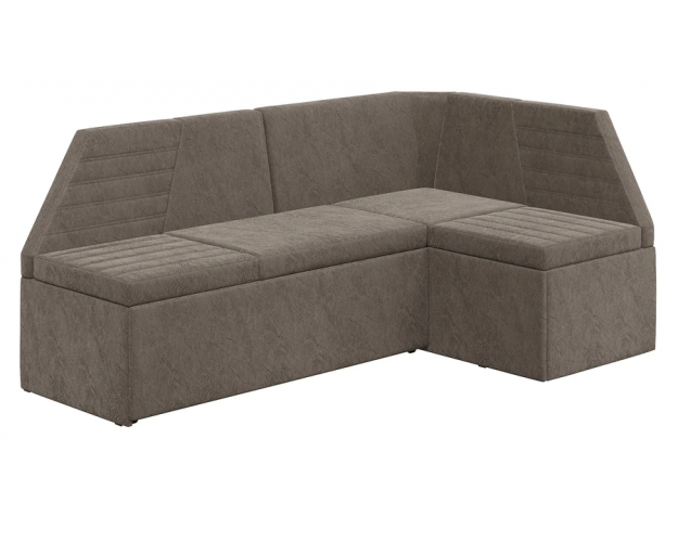 Скамья угловая со спальным местом Лондон дуб сонома трюфель / Wellmart Latte